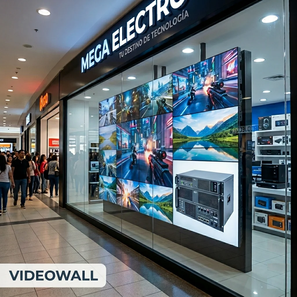 Pantallas Sahrp Videowall