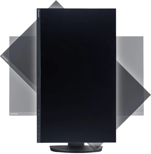 Monitor Empresarial Sharp DD-EA272Q WQHD de 27" con USB-C 90W, LAN Integrada y Ergonomía Profesional