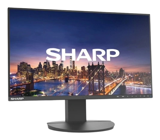 Monitor Empresarial Sharp DD-EA272F Full HD de 27" con USB-C, Daisy Chain y Ergonomía Profesional