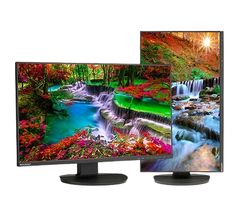 Monitor Empresarial Sharp DD-EA271F Full HD de 27" IPS con Ergonomía Profesional y Conectividad Multiformato