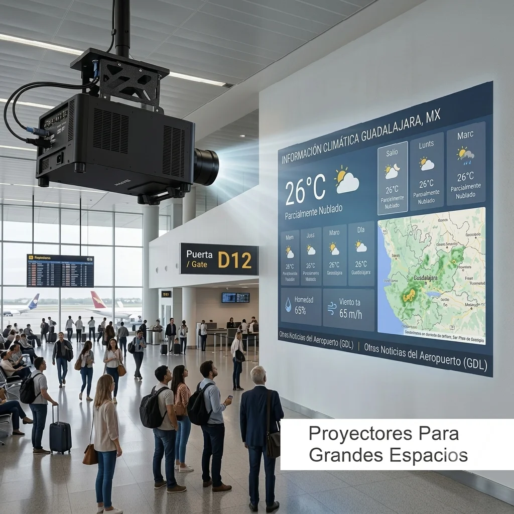 Proyectores Para Grandes Espacios